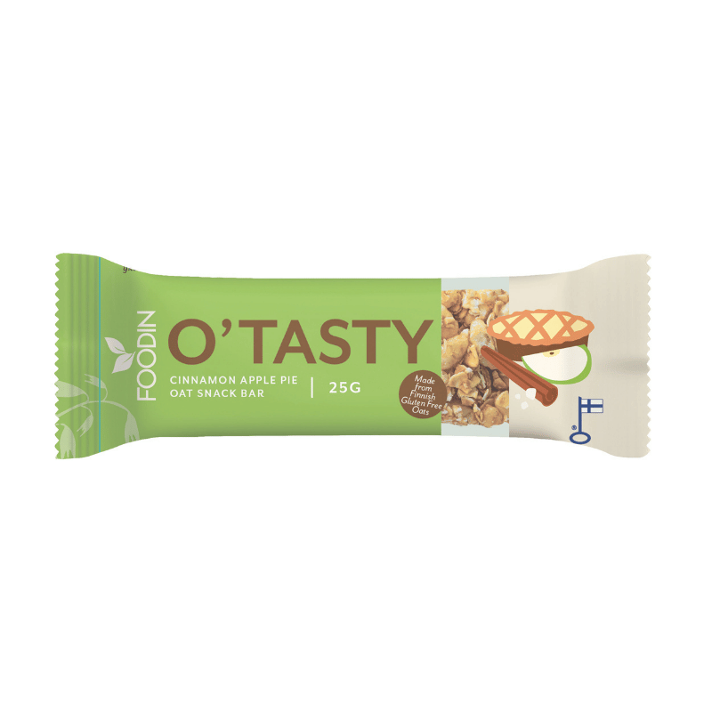 Oat Bar Äppelpaj & Kanel | Glutenfri Havrebar Utan Vitt Socker