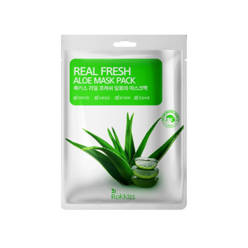 Rokkiss - Real Fresh Aloe Mask - 1pc - No Color