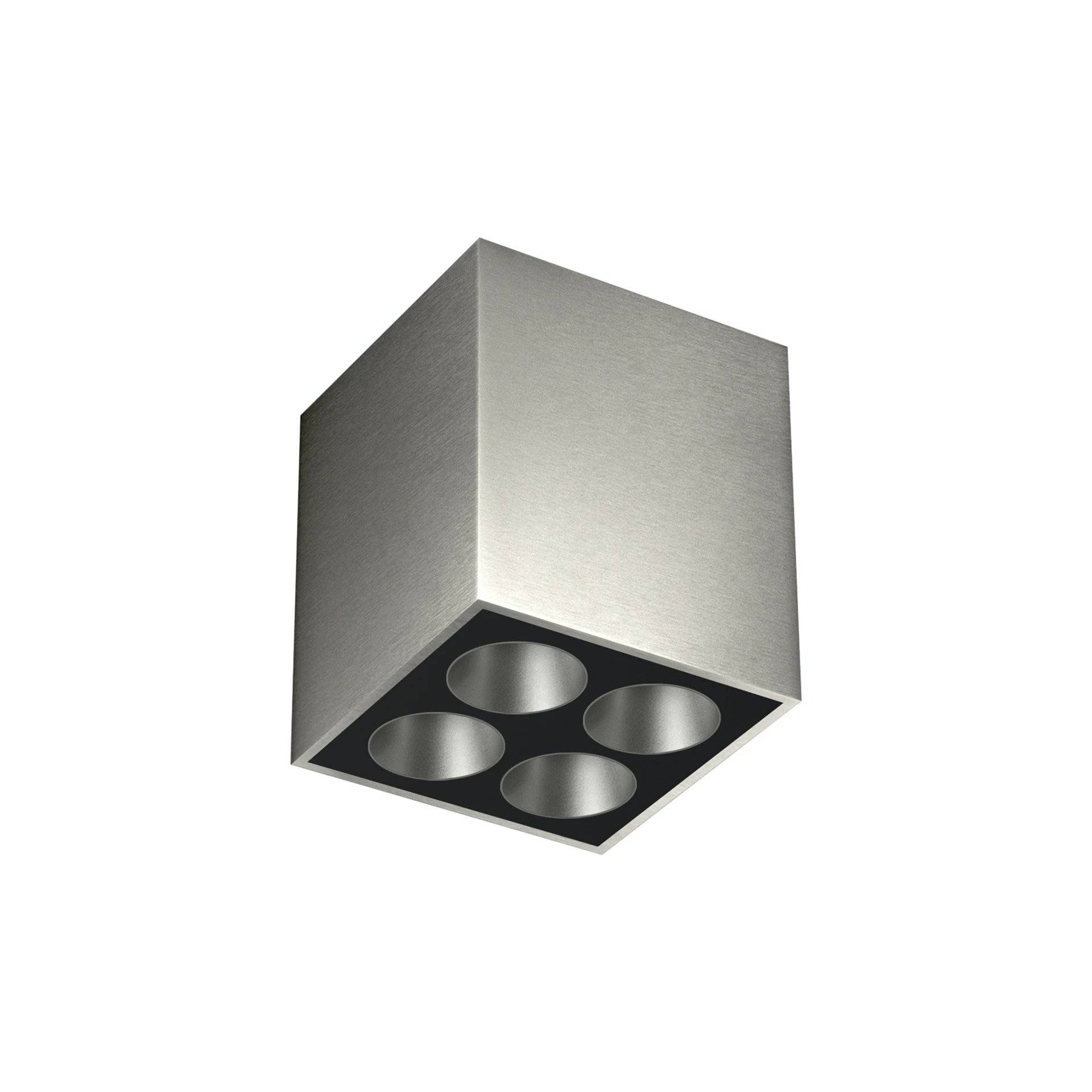 Light Shadow Surface 4 Spots Square Optic Wide Flood Stål - Flos.