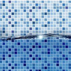 Liner Familypool 5,2 x 3,1 / 1,20 Mosaik Persian Blue 0,8 mm oktagonal oval, Version P