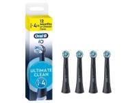 (ComputerSalg) Oral-B iO Ultimate Clean Black børstehoved erstatning 4 stk. sort