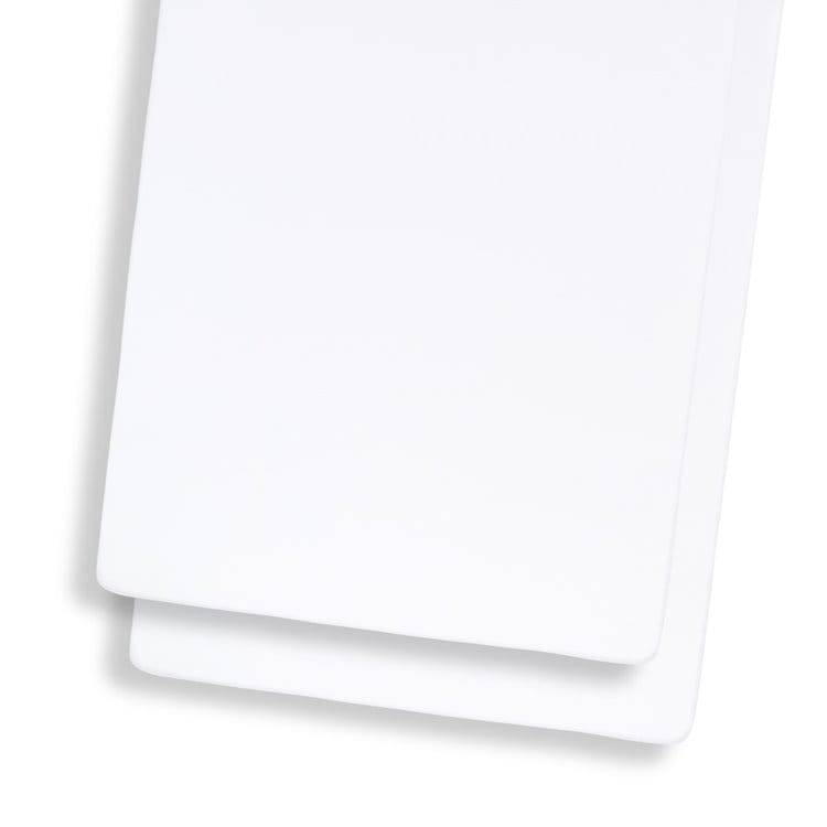 2 Pack SnuzKot Junior Bed Fitted Sheet – White - Default Title