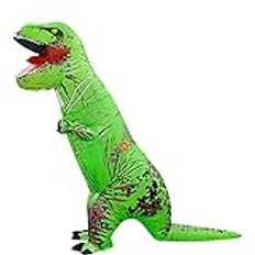 Halloween T Rex Kostym Blow Up Roliga Dino Kostymer Klänning För Halloween Cosplay Party Jul(1), Uppblåsbar Dinosaurie Kostym,