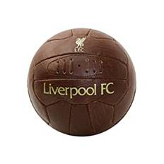 Liverpool FC brunt fuskläder retro design officiell fotboll storlek 5 boll