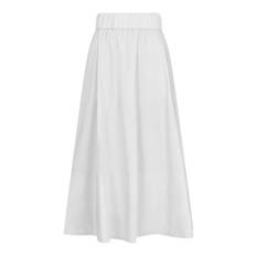 Neo Noir - Nederdel - Yara Poplin Skirt - White