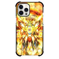 Gundam God Phone Case For iPhone Samsung Galaxy Pixel OnePlus Vivo Xiaomi Asus Sony Motorola Nokia - God Gundam Yellow Print Shade Wall Art