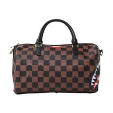 SPRAYGROUND, Taske, Dame, Flerfarvet, ONE SIZE, Læder, Ternede Bjørn Duffel Taske
