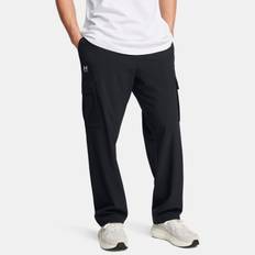 Men's Under Armour Vibe Woven Cargo Pants Black / White XXL