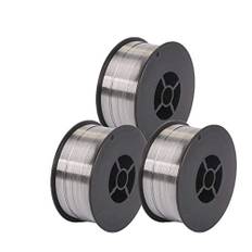 WELDINGER Fülldraht Starterpack 1x0,6 mm 2x 0,8 mm je 1 kg Kleinrolle D100 (MIG/MAG-Schweißdraht NoGas)