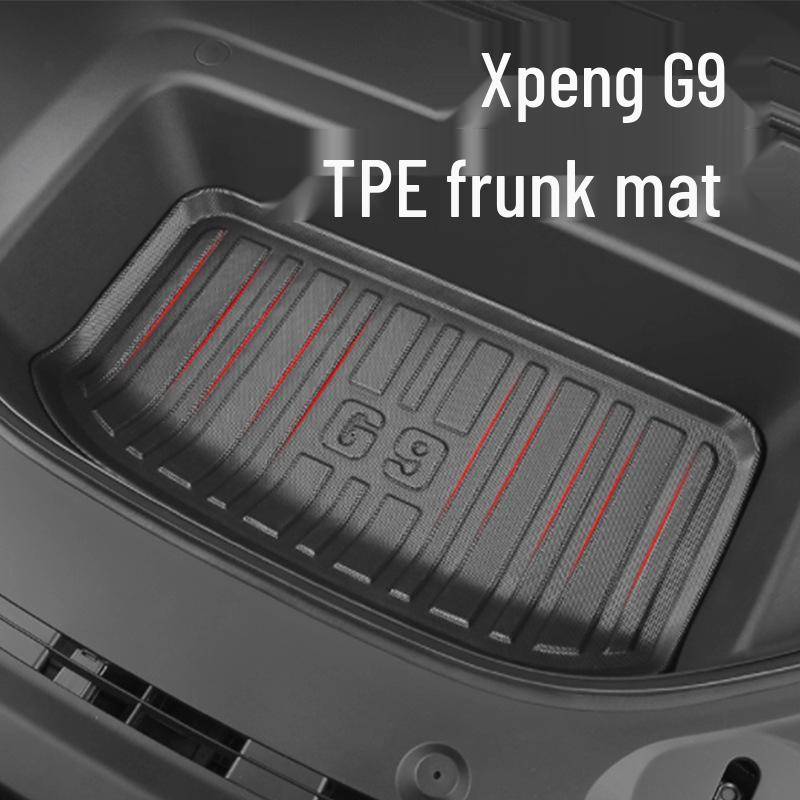 Xpeng G9 2024 Bagagematta och Baksätesskydd - TPE, Luktfri, Miljövänlig