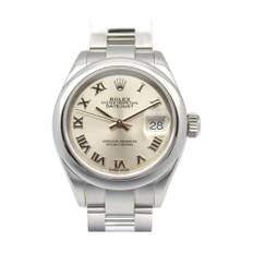 Rolex Vintage, Pre-owned, Dam, ONE Size, Förhandsvisning Datejust Oyster Perpetual klocka