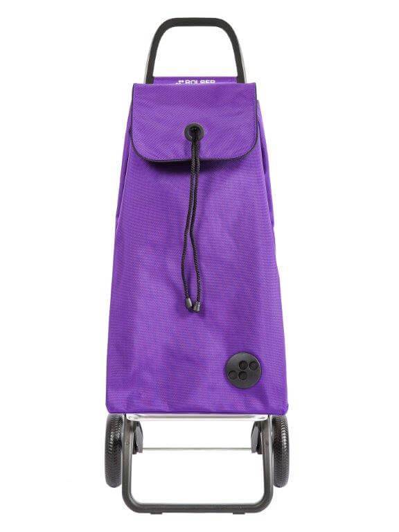 Shoppingvagn Rolser 2L - 2 hjul Vikbar 43lit Lila