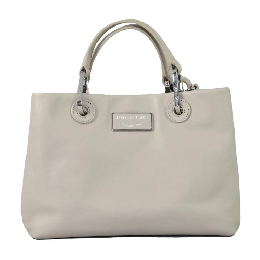 Emporio Armani Taske - Tasker - Dame - Grå - ONE SIZE - Læder