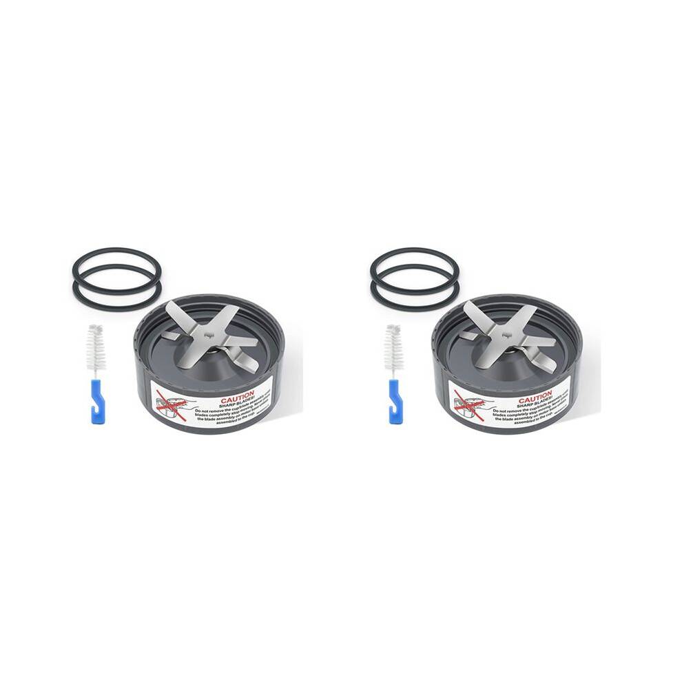 2X Replacement Parts Fit for Nutribullet 600 Watt 900 Watts Replacement Extractor Blade Blender Cups Accessories