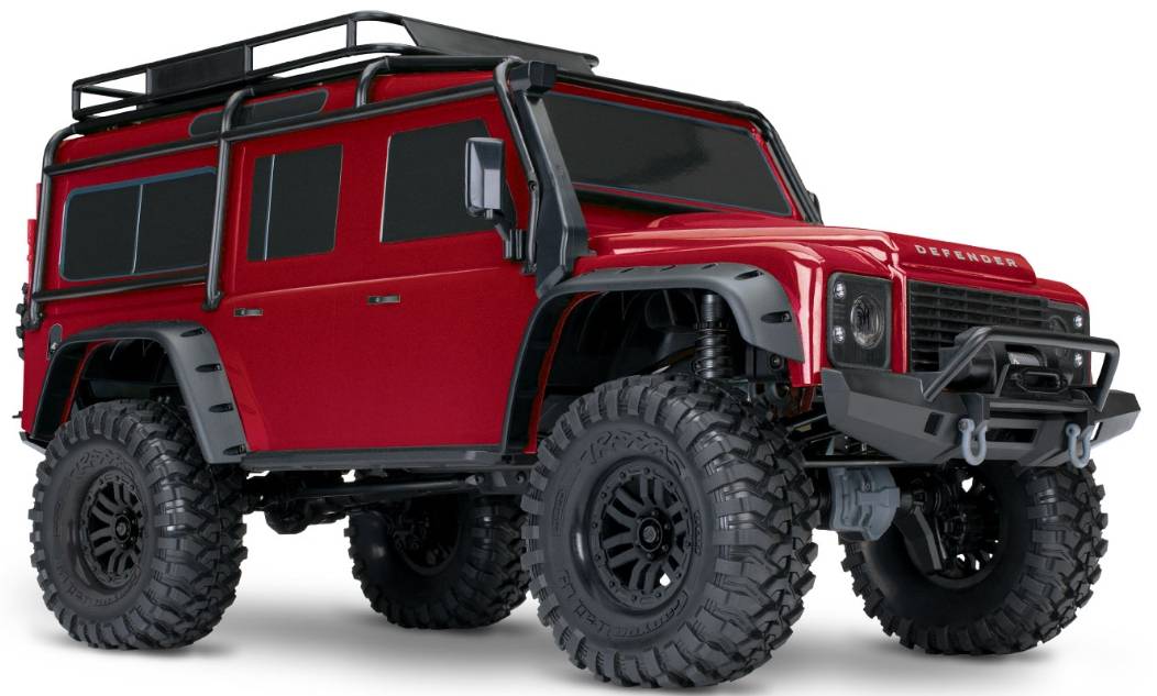 Traxxas TRX-4 Land Rover Defender 1/10 RTR Röd