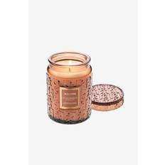 Voluspa - Gingerbread Chalet Large Glass Jar Candle 100H - Brons