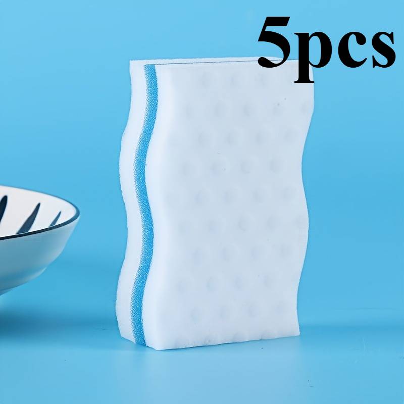 TEMU Powerful Stain-removing Sponge, Cut-to-size Cleaning Sponge, Universal Cleaning Block For Home, Kitchen, Bathroom, And Wall Tile Cleaning