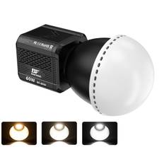 BAFANG BF-60W Compact COB Video Light 60W LED Fill Light 2700K-6500K Dimmable 6 Scene Lighting US