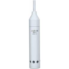 Audix M55WS Hanging ceiling microphone with adjustable cable, Cardioid, strain relief, high output, RF Immunity. White. Includes plenum box with bracing cable and mating phoenix connector. Requires 18-52 V phantom power with supercardioid capsule.
