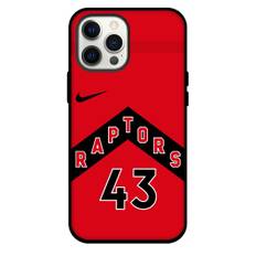 NBA Pascal Siakam Phone Case For iPhone Samsung Galaxy Pixel OnePlus Vivo Xiaomi Asus Sony Motorola Nokia - Pascal Siakam Toronto Raptors No. 43 Jersey