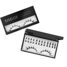 Nanolash Professional Individual Eyelash Extension Clusters Flirty, 36 Pieces