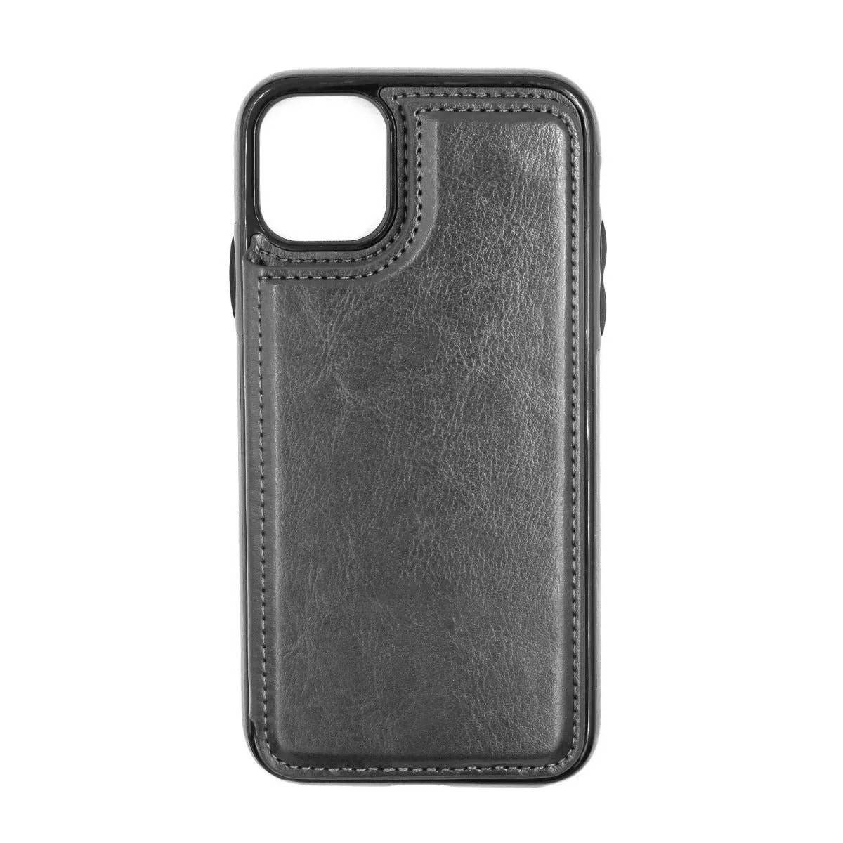 iPhone 11 Pro Max Skal Kortfack Utsida Svart