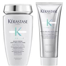 Kérastase Symbiose Anti-Dandruff Exfoliate and Cleanse Duo for Oily Scalps