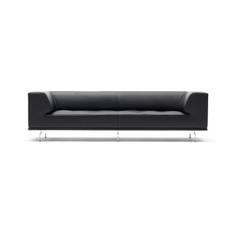 Delphi Sofa 4511 L240cm - Sort Omni læder
