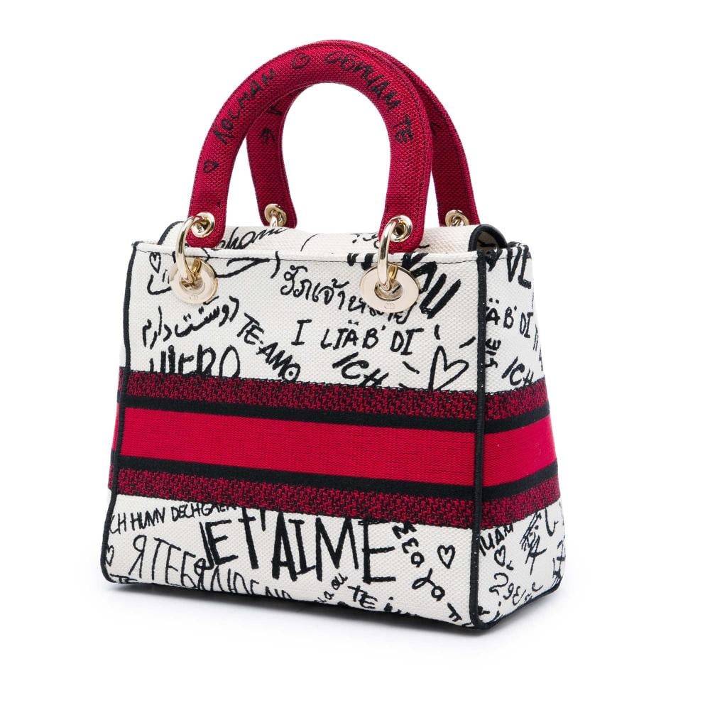 Dior Vintage Dior Lady Dior L 19.50cm x W 23cm x D 11cm - Håndtasker hos Magasin.