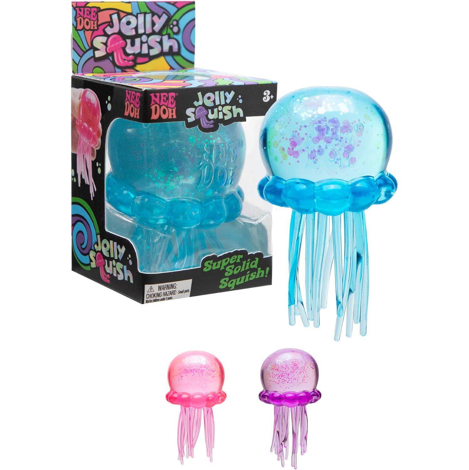 Schylling Needoh Nice Cube Sensorisk Nice-Sicle Stresslindring Squishy Kub Anti-Ångest Klämbar Objekt För Fokus ADHD-Befolkningen**
