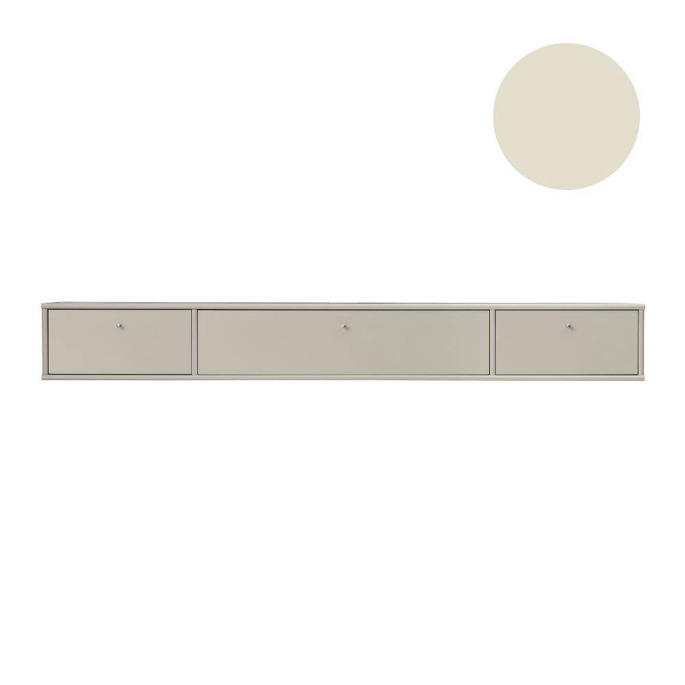 Mistral AV TV-Modul m. Klaplåge og 2 Skuffer Beige 99