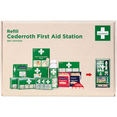 Refillpaket till Cederroth Första Hjälpen-Station
