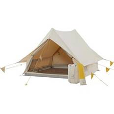 Nordisk Ydun Tech Mini Incl. Color Pack, 2-Personers Bomuldstelt Mustard Yellow
