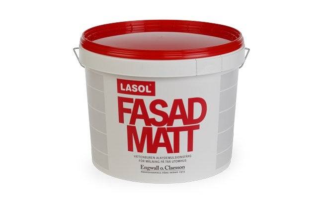 Lasol Fasadmatt - 1L - S6020-G10Y (Outlet) (1L [0,9L Bas])