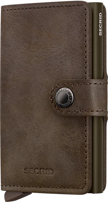 Secrid Miniwallet Kortplånbok - Vintage Oak