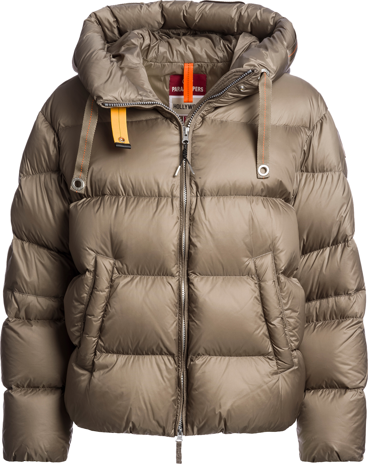 Parajumpers Women's Tilly Hooded Down Jacket Slate Mud, XL
