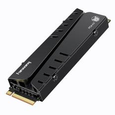 M2 SSD 1TB Nvme M.2 2280 Interne SSD Festplatte PCIe 4.0 DRAM mit Kühlkörper, 7400MB/s Lesen, 6800MB/s Schreiben, für Gaming, Programme, Videoschnitt (S770)