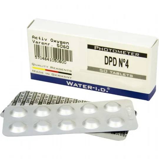 Pool Lab refill, DPD No. 4, 50 tabs Swim + Fun Tilbehør 5603