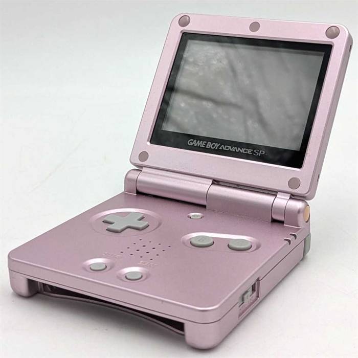 Gameboy Advance SP - Model AGS-001 - Pearl Pink - Konsol - SNR XJH14628194 (B Grade) (Genbrug)