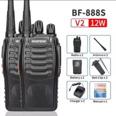 Baofeng BF-888S Walkie Talkie 5W Portable Handheld Walkie-Talkie Transceiver 16 Channel Long Range