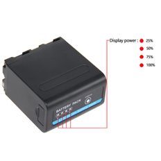 Sony Np-F980D Battery With Led Indicator and Usb