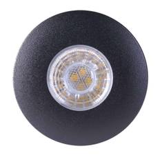 Sort LED Møbelspot 3Watt | 3000K | Ra95+
