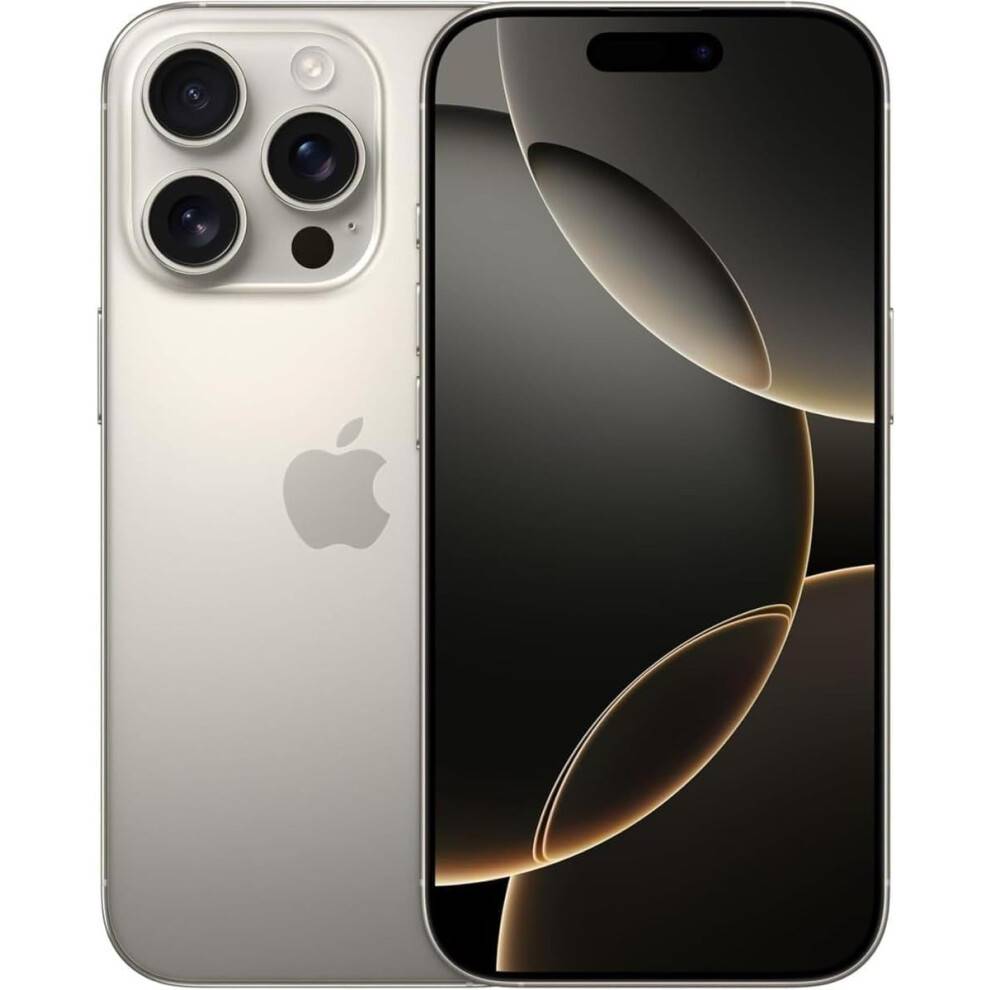 Apple iPhone 16 Pro Max 256GB Natur EU Batteri 80 % eller højere 1 SIM + 1 eSIM Renoveret