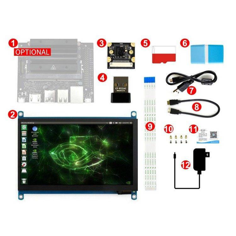 Jetson Nano 2GB Development Pack suitable for Robotics Learning