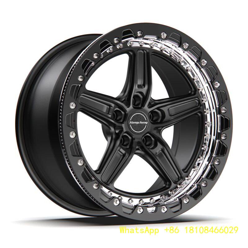 17-22 Inch Aluminum Black Concave Forged Off-road Rims 5x127 for SUV Pick-up