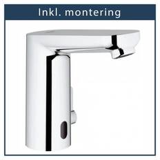 Inkl. montering, Grohe Eurosmart Cosmopolitan E Håndvaskarmatur - krom