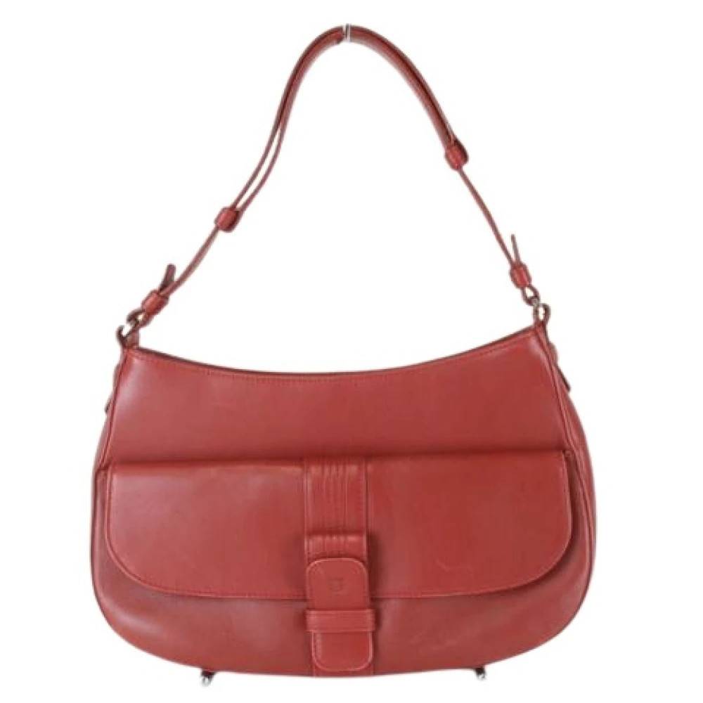 Loewe Pre-owned Pre-owned Shoulder Bag - Vintage - Dame - Rød - ONE SIZE - Uld
