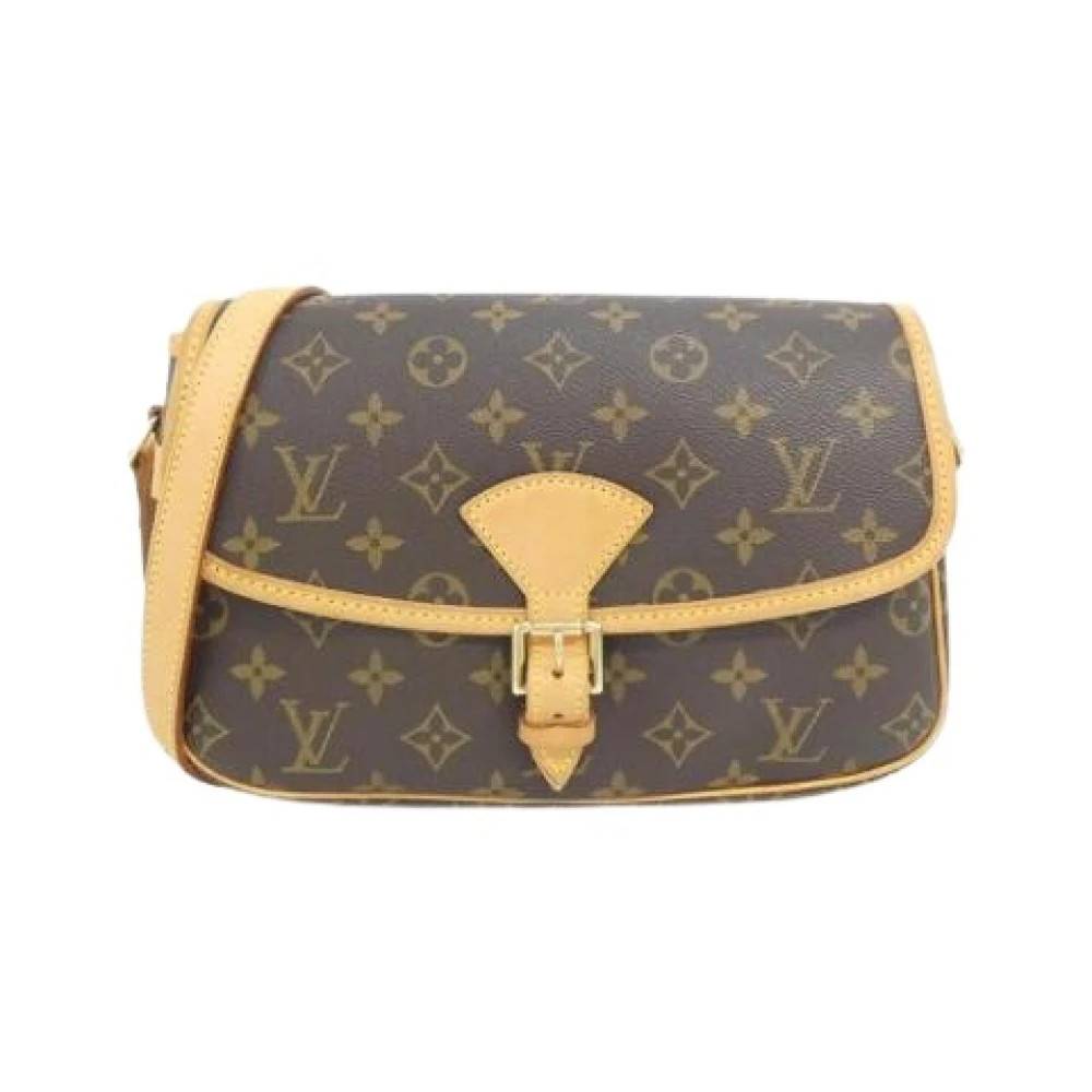 Louis Vuitton Vintage Pre-owned Sologne Skuldertaske - Vintage - Dame - Brun - ONE SIZE - Uld