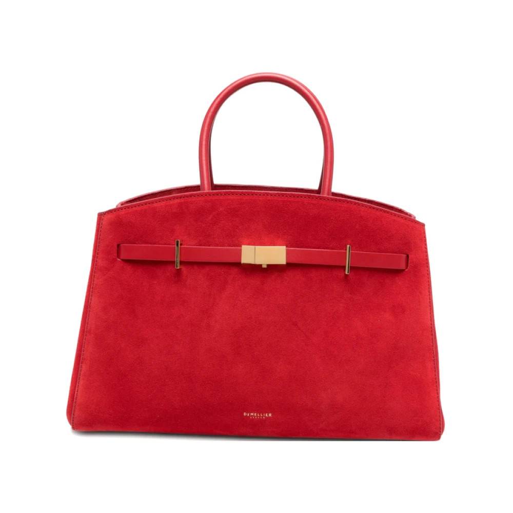 DeMellier Tote Bag - Tasker - Dame - Rød - ONE SIZE - Uld