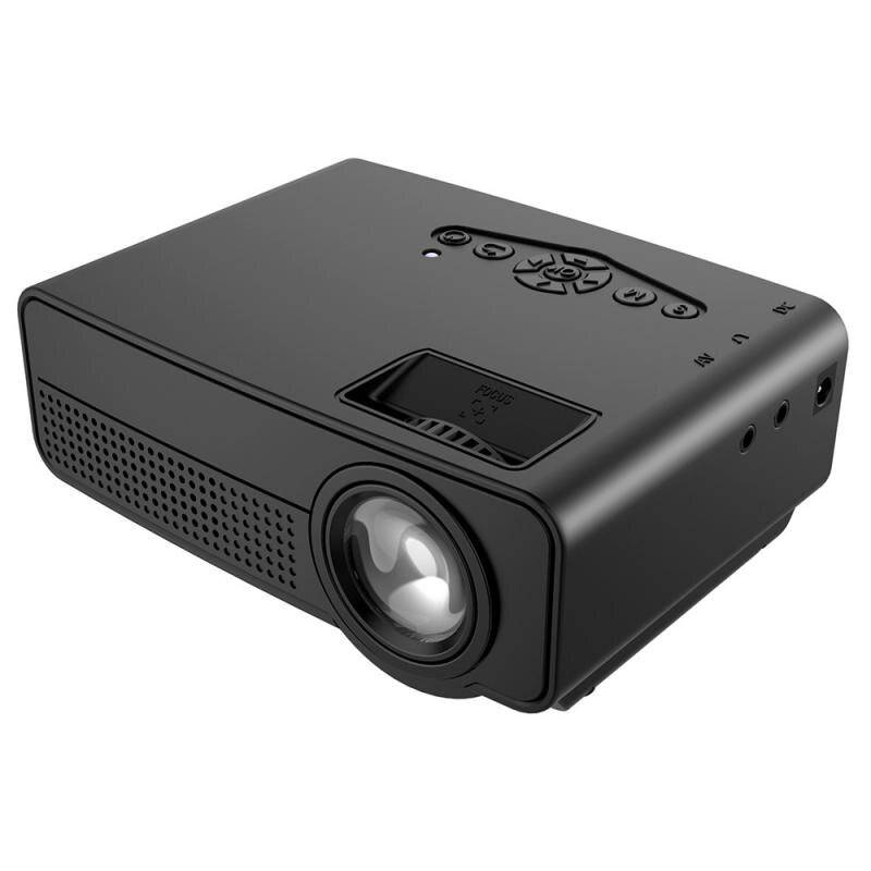 Mini hd 1080p pocket led projektor hemmabio bio multimedia av hdmi usb projektor - 01 eu stickproppar